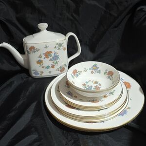 Vintage Royal Doulton Madrigal Bone China 13 piece Set